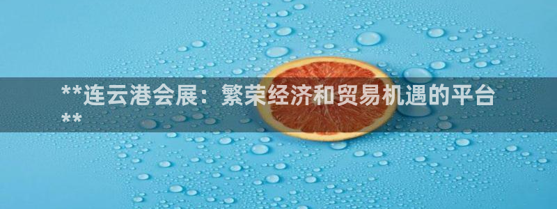 果博官网在银博：**连云港会展：繁荣经济和贸易机遇的平台
**
