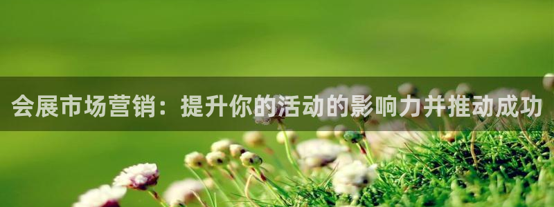 果博公司开户：会展市场营销：提升你的活动